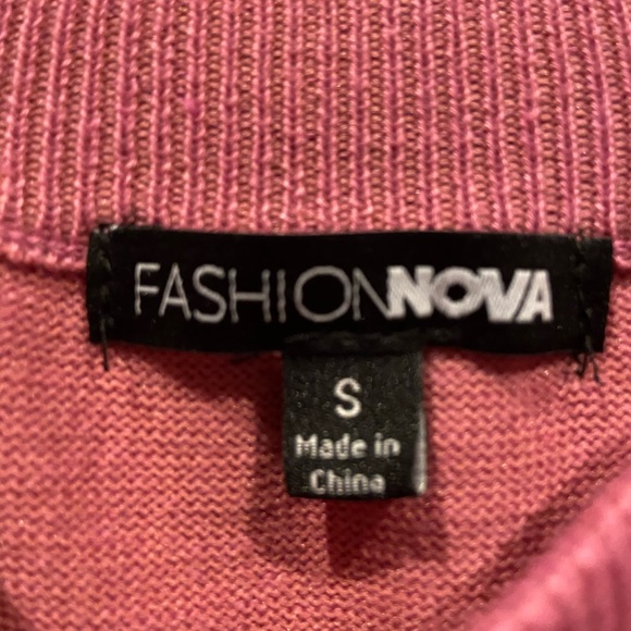 Fashion Nova Off-Shoulder Sweater - Picture 2 of 3